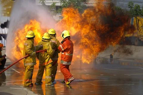Fireman. Stock Photos