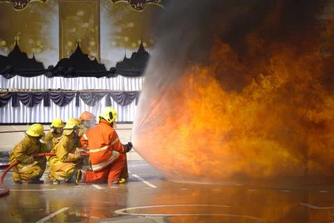 Fireman. Stock Photos