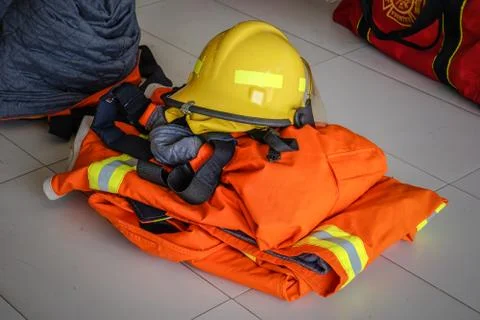 Fireman suit Stock Photos