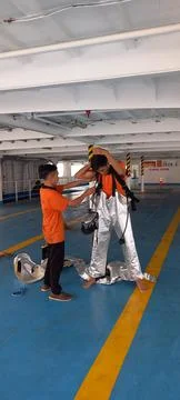 Fireman suits Stock Photos