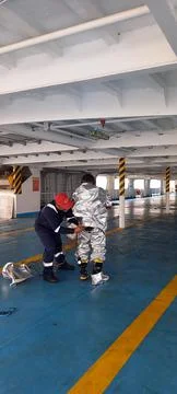 Fireman suits Stock Photos