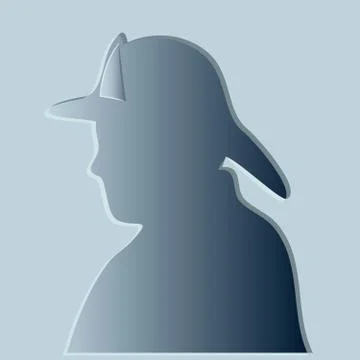 Fireman Symbol icon Stock Illustration