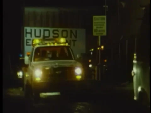 Firemen arriving at scene of fire Stock Footage 260250183