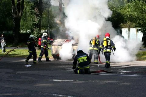 Firemen Stock Photos