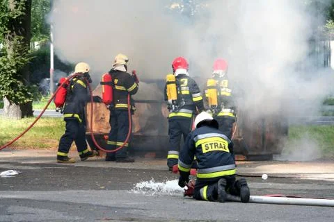Firemen Stock Photos