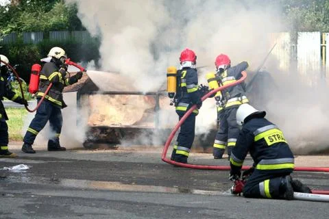 Firemen Stock Photos
