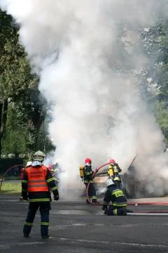 Firemen Stock Photos