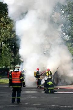Firemen Stock Photos