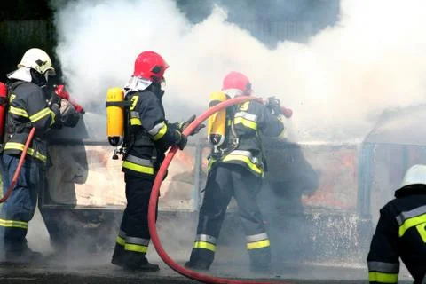 Firemen Stock Photos
