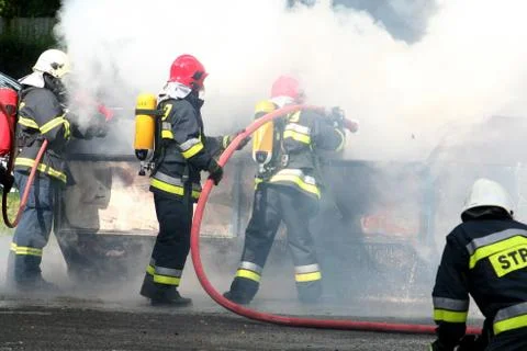 Firemen Stock Photos