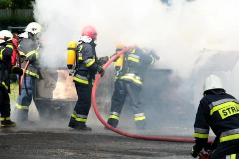 Firemen Stock Photos