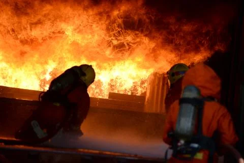 Firemen Stock Photos