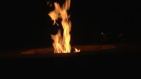 Firepit Stock Footage 43011877