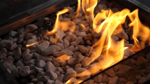 Firepit Stock Footage 112205668