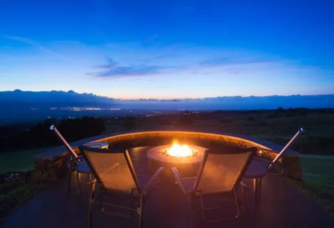 Firepit Foto stock