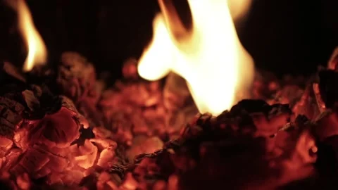 Fireplace 02 Stock Footage 288183259