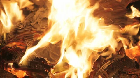 Fireplace 06 Stock Footage 2081283