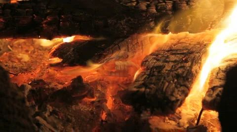 Fireplace 09 Stock-Footage 2083321