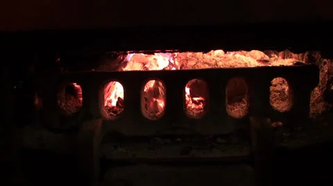 The Fireplace 2 Stock Footage 35860705