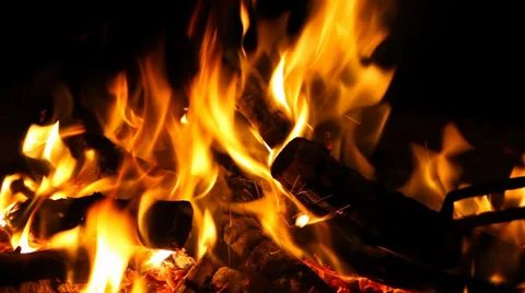 Fireplace 8 스톡 동영상 33608168