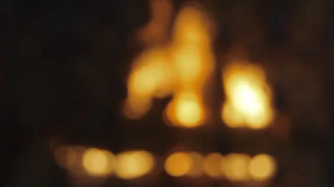 Fireplace Background 1060 Stock Footage