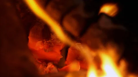 Fireplace Barbeque 1 Vídeo Stock 39895052