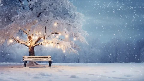 Fireplace with christmas decorations Stock Footage 249749590