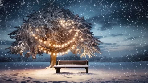 Fireplace with christmas decorations Stock Footage 249749614