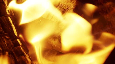 Fireplace in the evening 库存影片 42254119