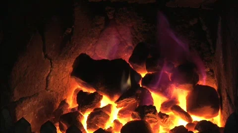 FIREPLACE Stock-Footage 568127