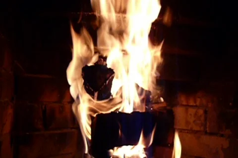 Fireplace  Video stock 672554