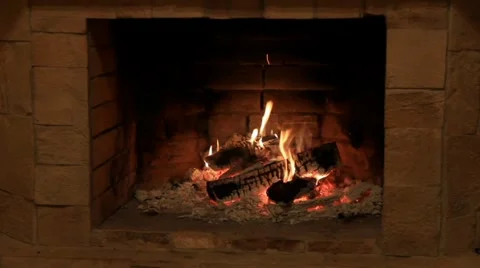 Fireplace Stock Footage 957506