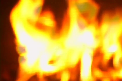 At the Fireplace Stock Footage