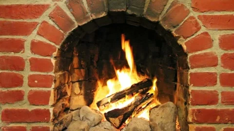 Fireplace 스톡 동영상 7731542