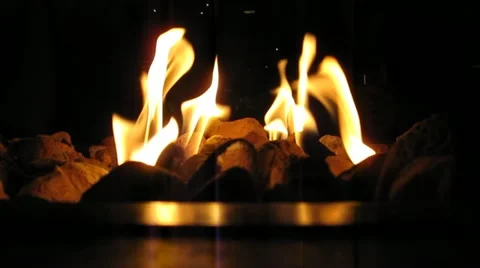 Fireplace Stock Footage 10891507