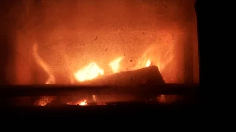 Fireplace Stockbeeldmateriaal 81177129