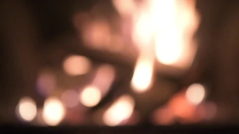 Fireplace Video stock 82237354
