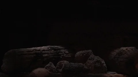 Fireplace Stock Footage 84814571