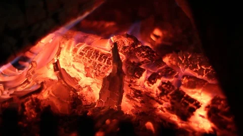 The Fireplace. Stock Footage 85859114
