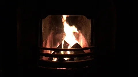 Fireplace Video stock 86658421