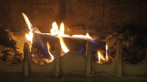 Fireplace Video stock 102997901