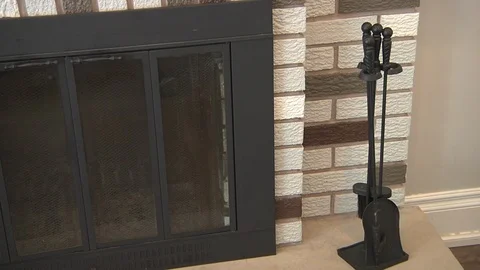 Fireplace Stock Footage 111496685