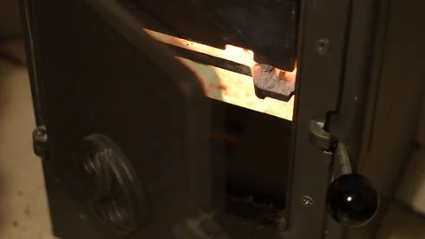 Fireplace Stock Footage 120800492