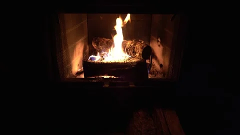 Fireplace Stock Footage 146616158