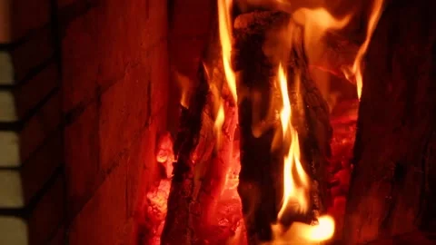Fireplace Stock Footage 147084189