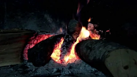 Fireplace Stock Footage 228782035