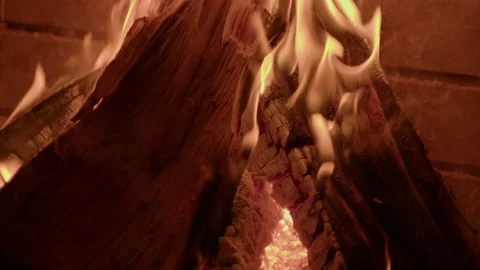 Fireplace Stock Footage 232961717
