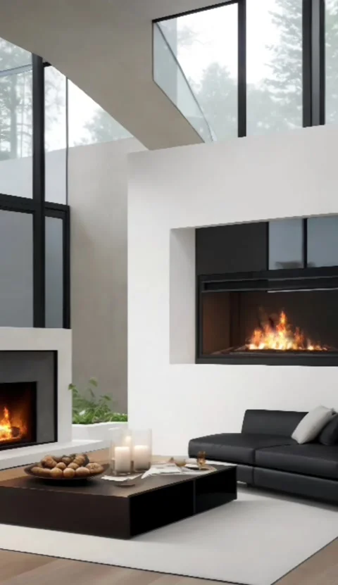 Fireplace Stock Footage 278256990