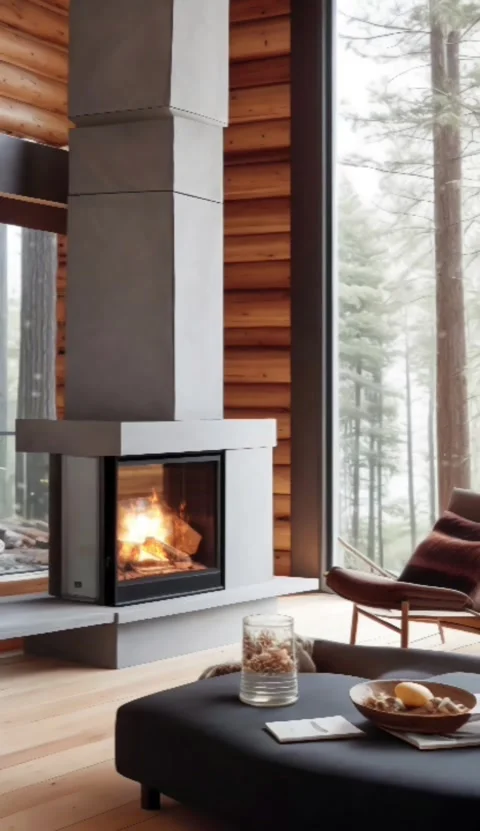 Fireplace Stock Footage 278287021