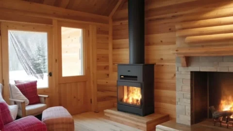 Fireplace Stock Footage 278297690